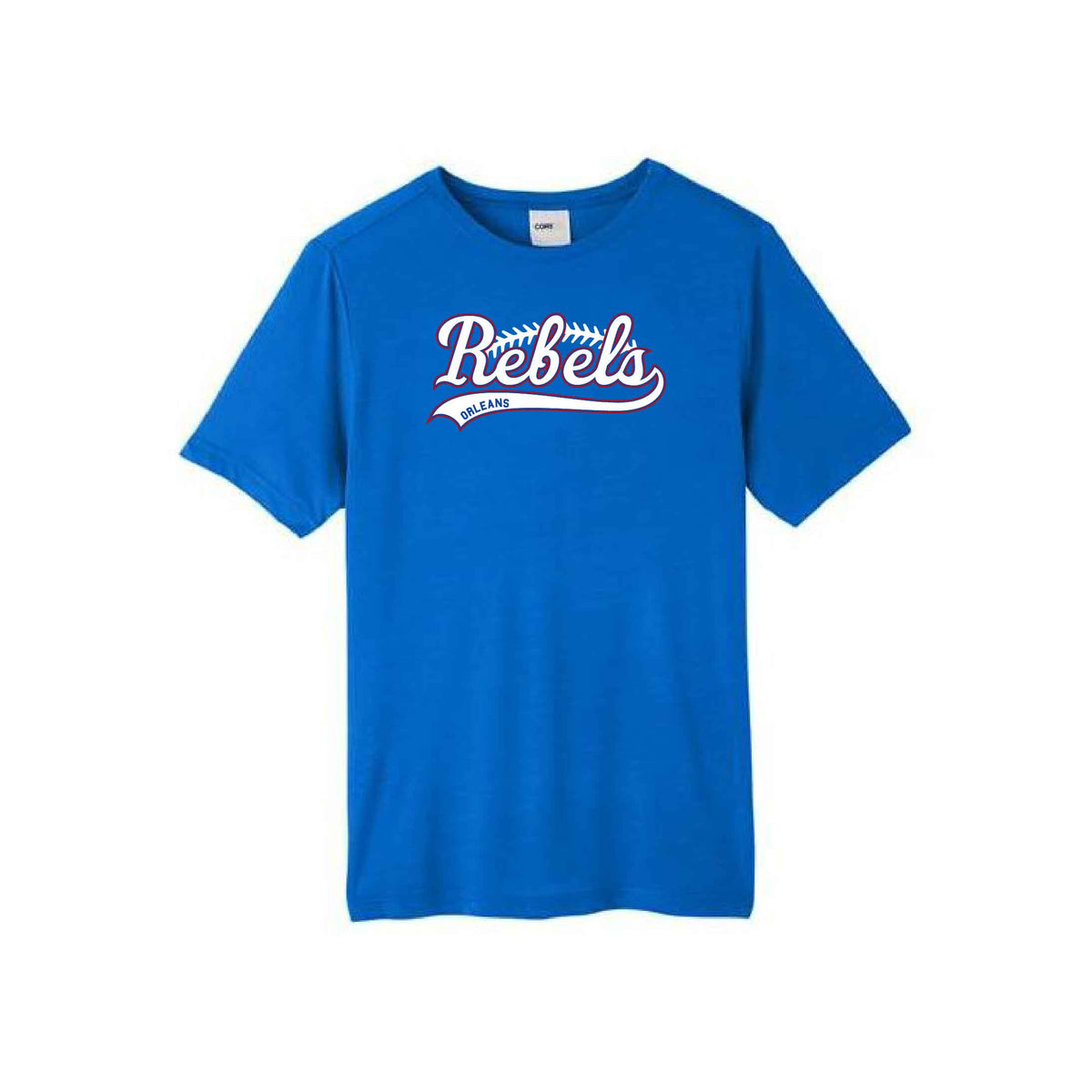 ORLEANS REBELS DRY-FIT T-SHIRT