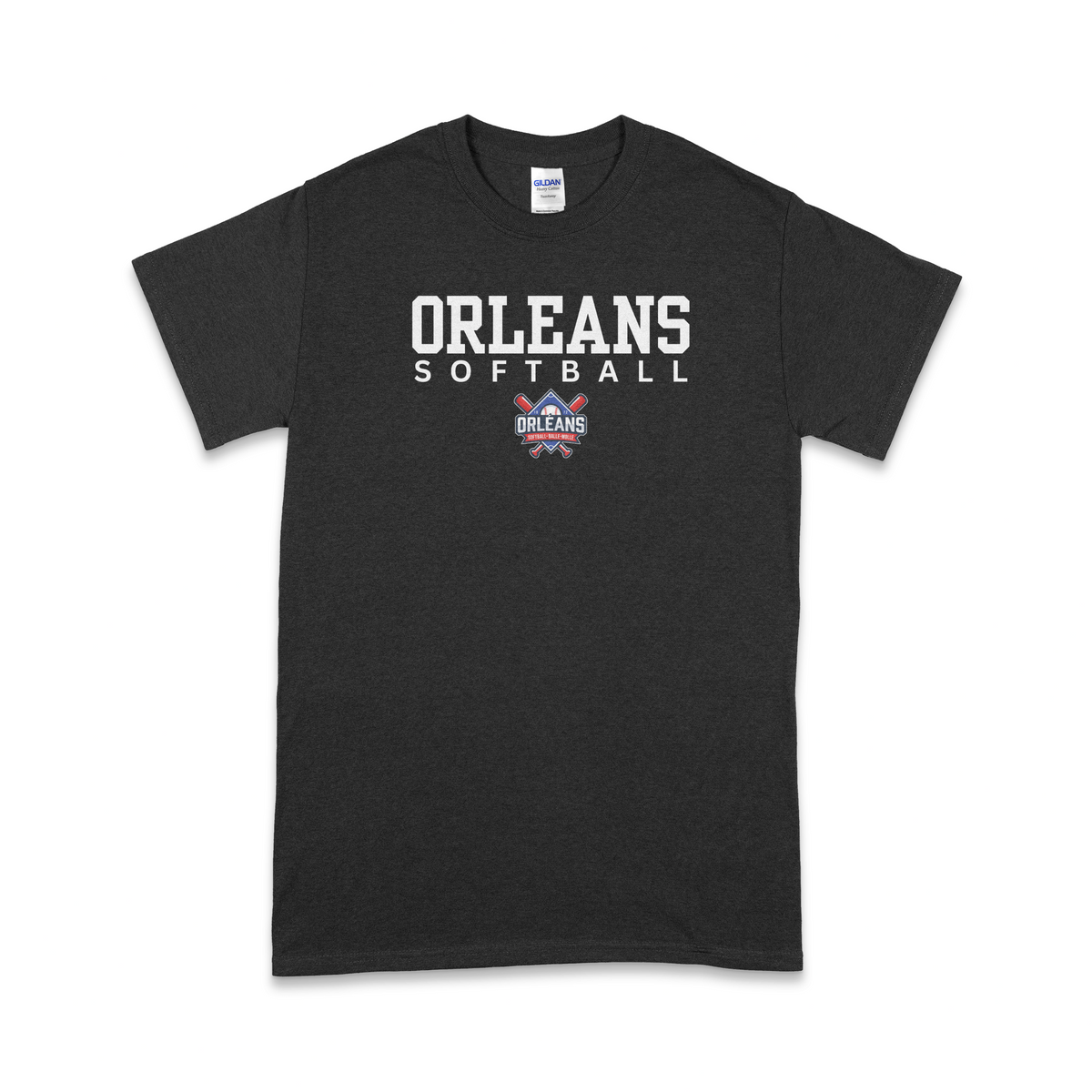 ORLEANS SOFTBALL PREFORMANCE DESIGN T-SHIRT