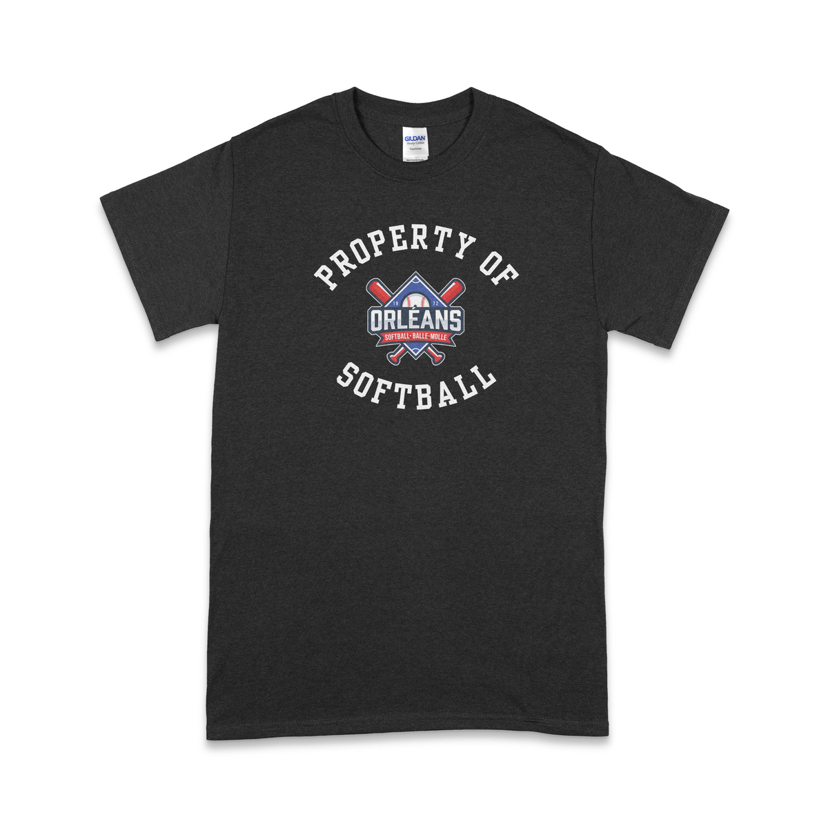 ORLEANS SOFTBALL PROPERTY OF T-SHIRT