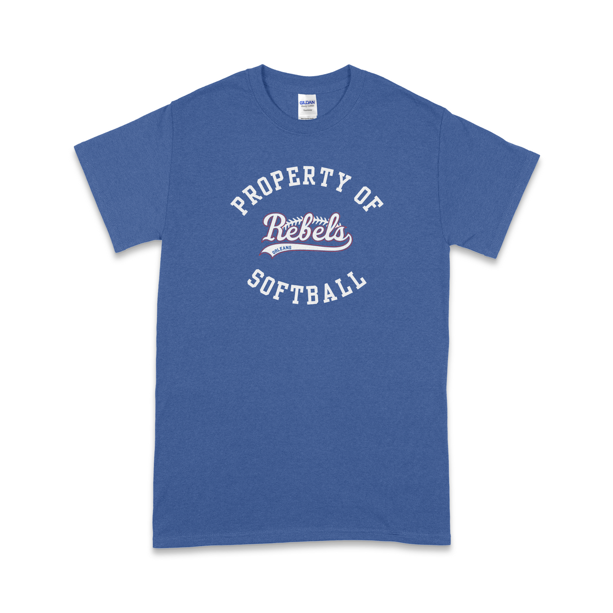 ORLEANS REBELS PROPERTY OF T-SHIRT