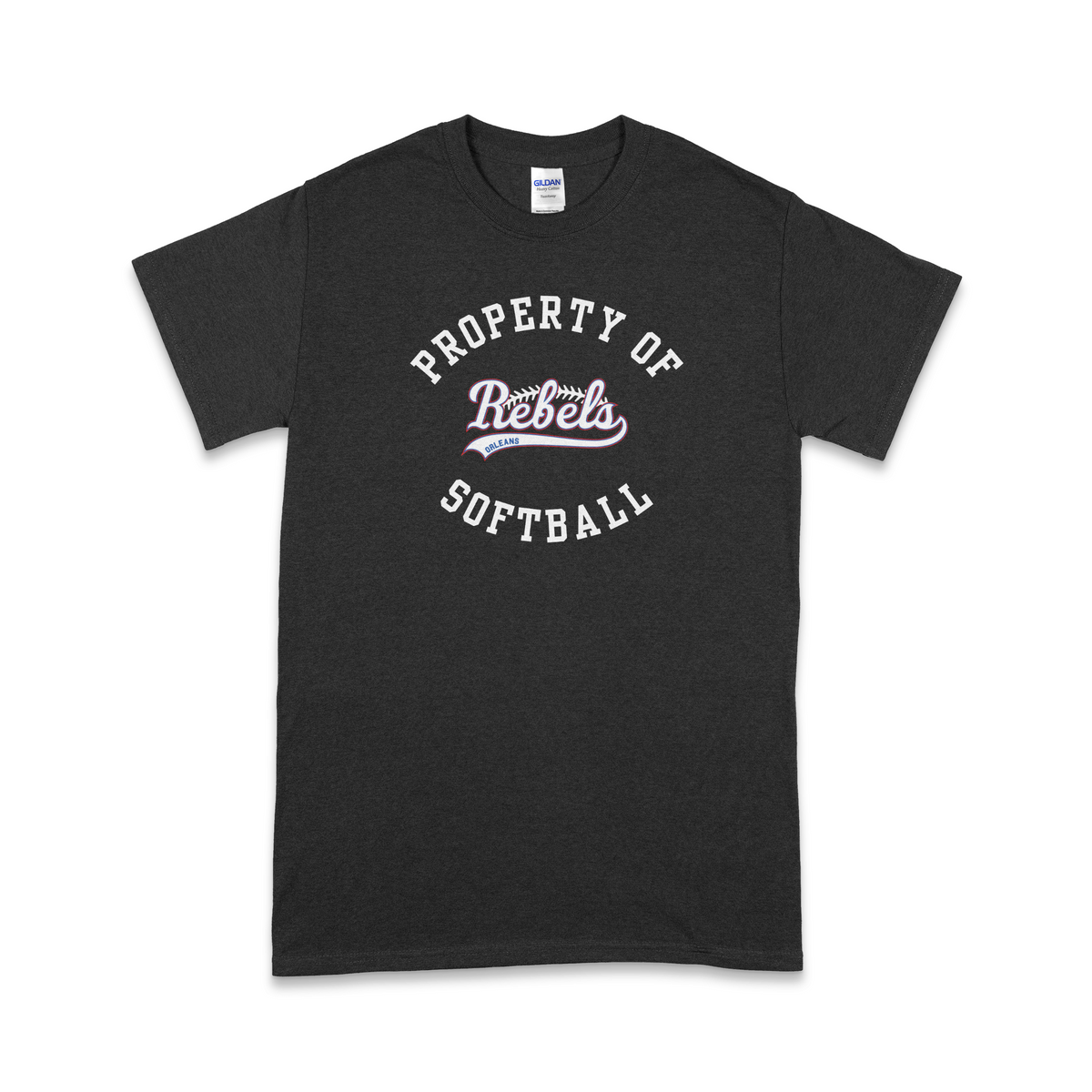 ORLEANS REBELS PROPERTY OF T-SHIRT